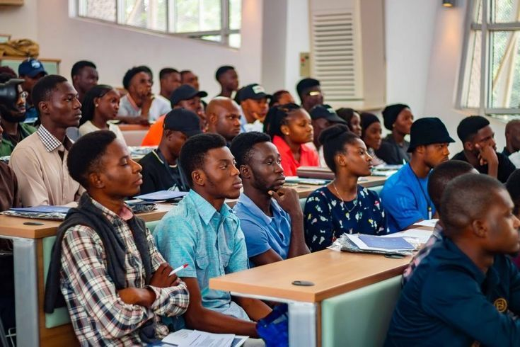 Étudiants en cours